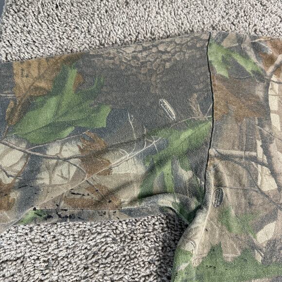 VINTAGE 90s Realtree Hardwood Camo Shirt Mens XXL 2XL Brown Camouflage Hunting - Picture 8 of 14